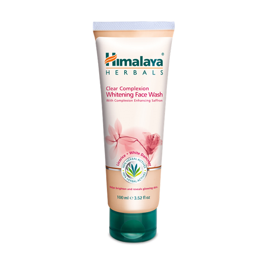 Himalaya Clear Complexion Whitening Face Wash - SRM Nghệ tây trắng da 100ml - DATE T5/2021