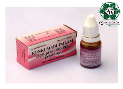 MẪU MỚI - Serum trị thâm mụn từ thảo dược Kunkumadi Tailam 10ml - DATE T6/2023