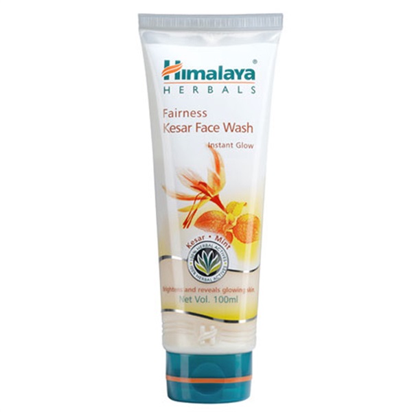 Himalaya Fairness Kesar Face Wash 100ml - SRM sáng da